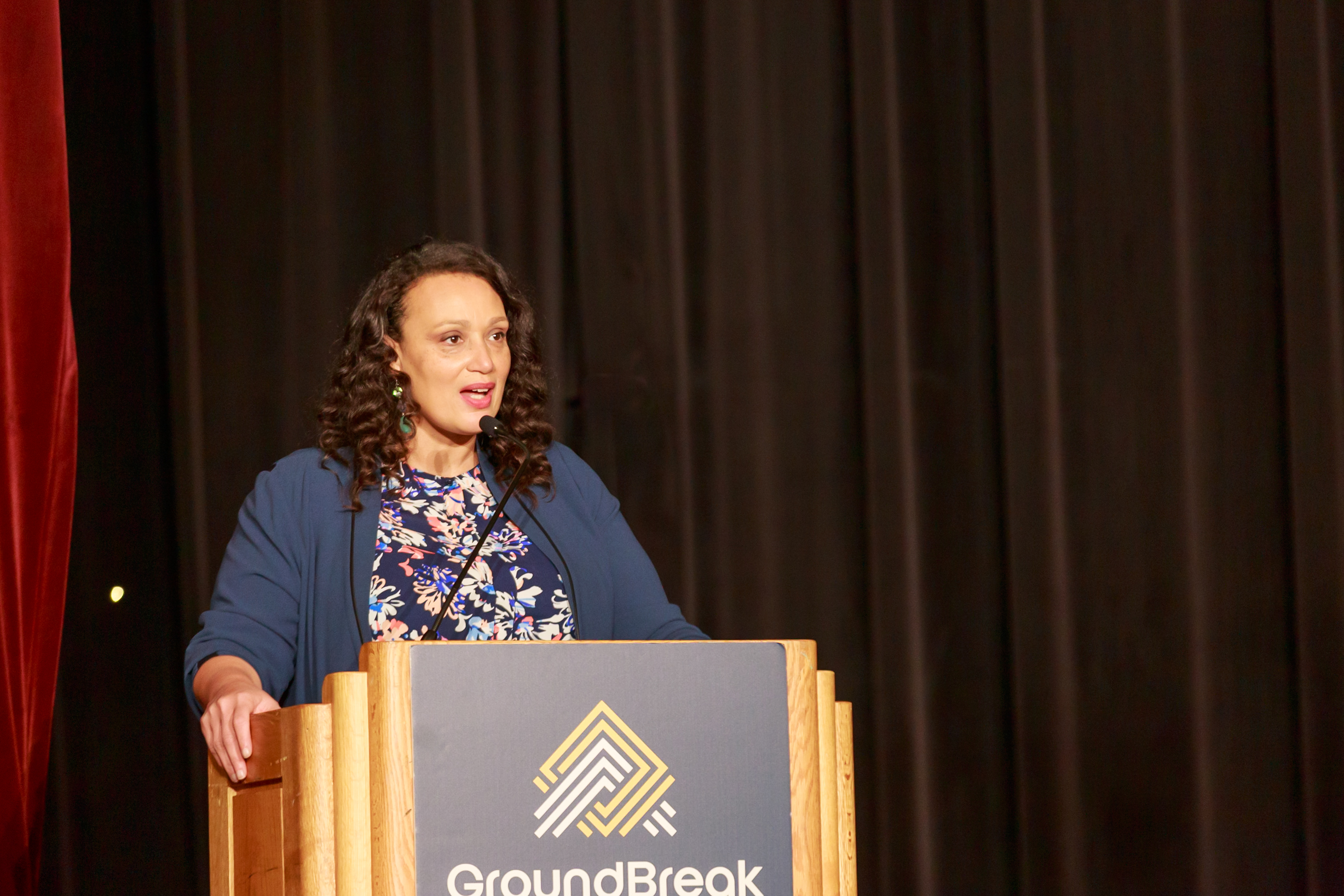 McKnight president Tonya Allen speaks at GroundBreak Coalition launch