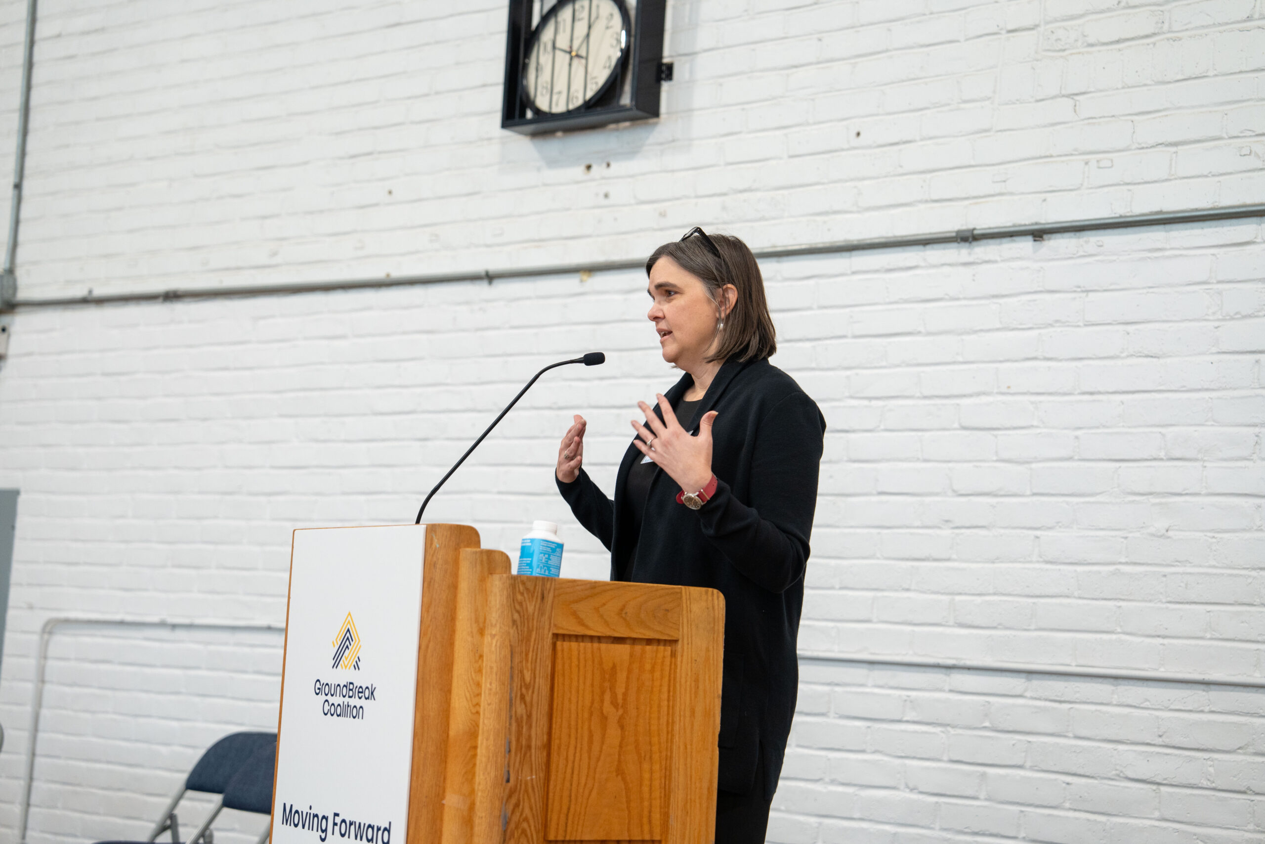 Jen Ford Reedy, President of the Bush Foundation, shares GroundBreak vision during Community Briefing